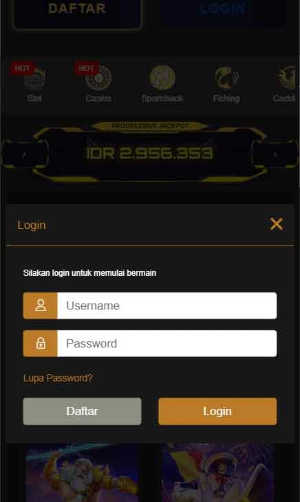 cara login L777 Slot Versi Go