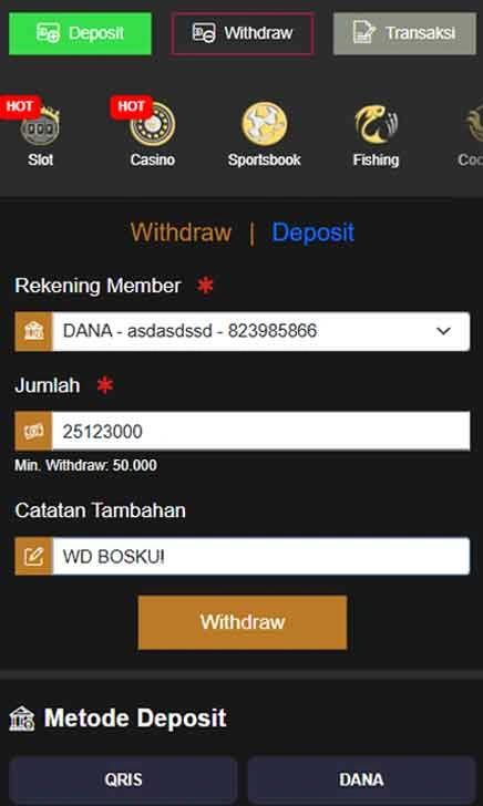 cara wd L777 Slot Versi Go